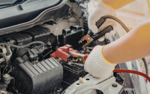 Mobile car battery jump start service in Dubai